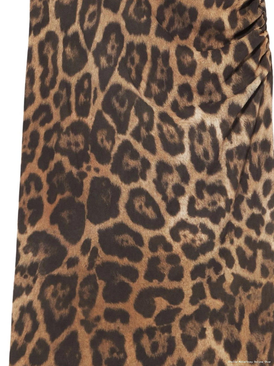 Cheap leopard mesh skirt Stella McCartney Women 0707